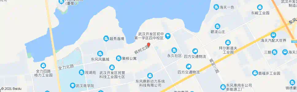 武汉枫树北路枫树五路_公交站地图_武汉公交_妙搜公交查询2025