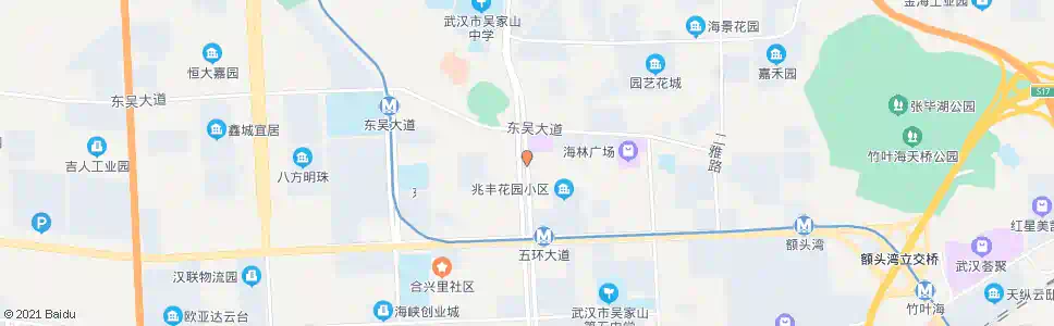 武汉临空港大道东吴大道口_公交站地图_武汉公交_妙搜公交查询2025