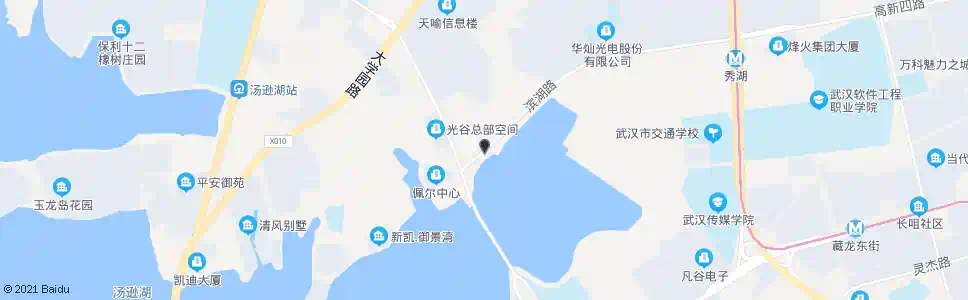 武汉滨湖路汤逊湖北路_公交站地图_武汉公交_妙搜公交查询2025
