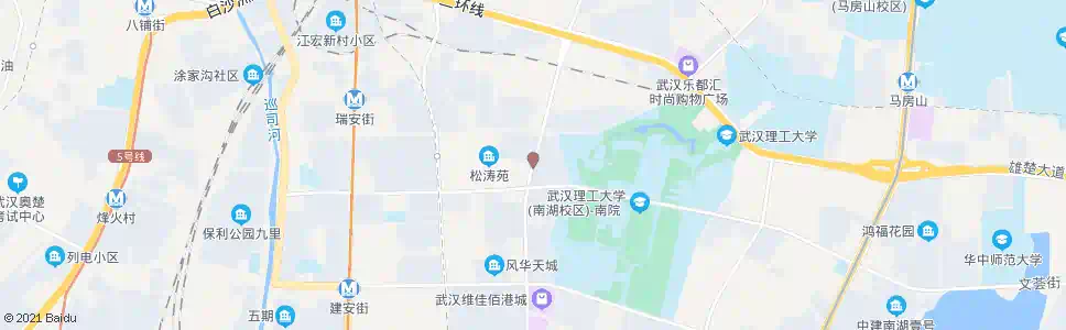 武汉丁字桥南路江南庭院_公交站地图_武汉公交_妙搜公交查询2025