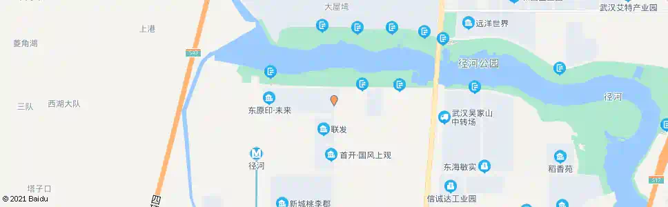 武汉环湖路潘家咀_公交站地图_武汉公交_妙搜公交查询2025