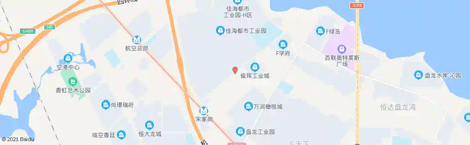 武汉宋岗二路隹海都市工业园_公交站地图_武汉公交_妙搜公交查询2025