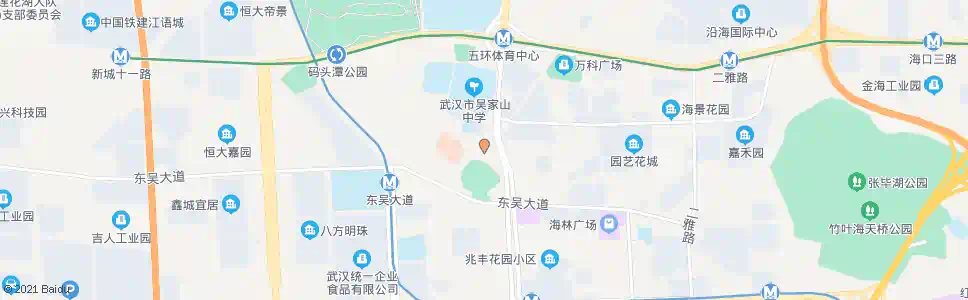 武汉临空港大道环山路_公交站地图_武汉公交_妙搜公交查询2025