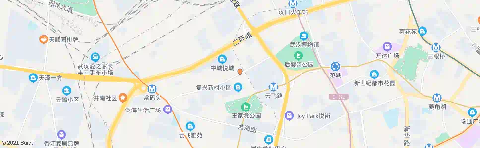 武汉振兴路振兴东路_公交站地图_武汉公交_妙搜公交查询2025