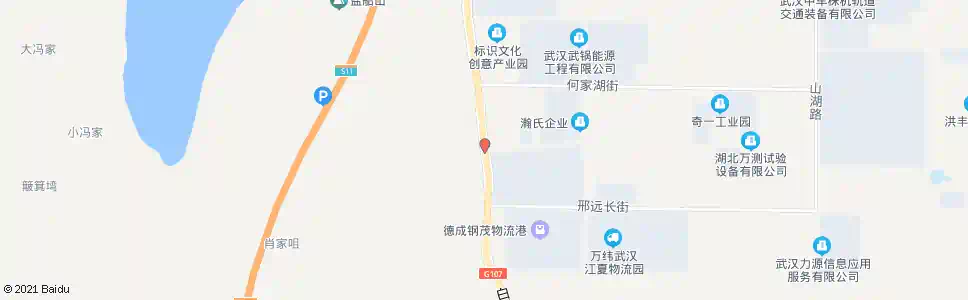 武汉107国道钢厂_公交站地图_武汉公交_妙搜公交查询2025