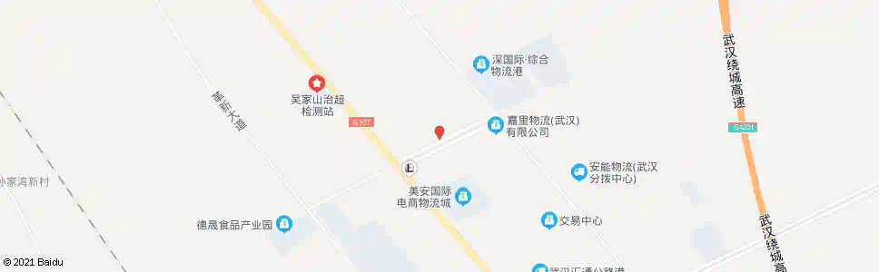 武汉东西湖大道商贸大道口_公交站地图_武汉公交_妙搜公交查询2025