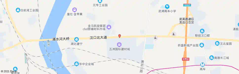 武汉汉口北大道家具cbd西_公交站地图_武汉公交_妙搜公交查询2025