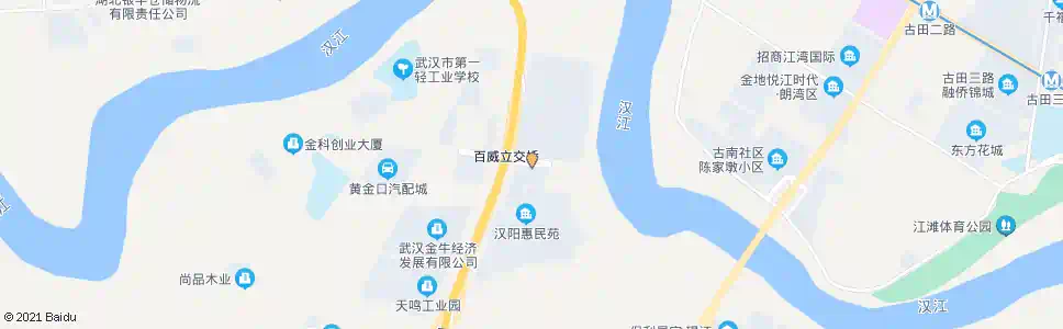 武汉百威路惠民路口_公交站地图_武汉公交_妙搜公交查询2025
