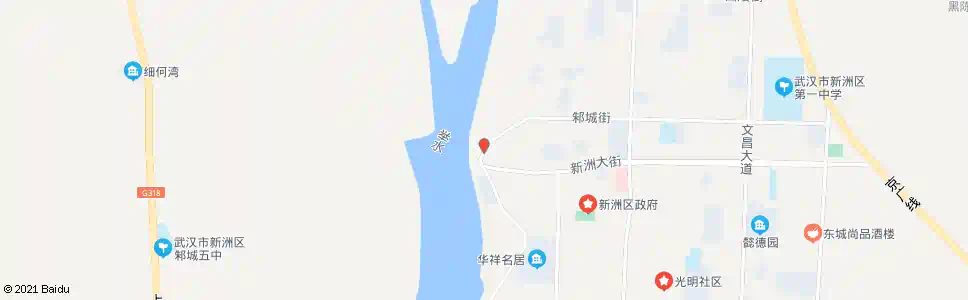 武汉新洲大街老车站_公交站地图_武汉公交_妙搜公交查询2025