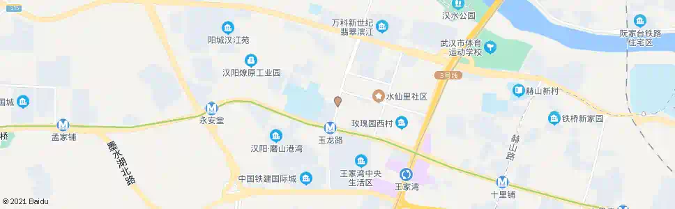 武汉玉龙路朱家亭_公交站地图_武汉公交_妙搜公交查询2025
