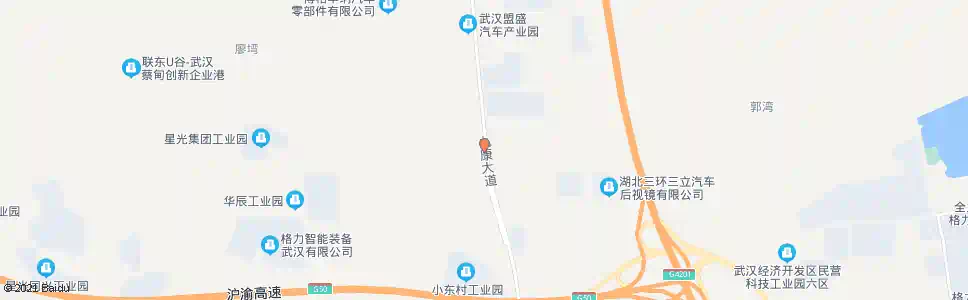 武汉九康路格力工业园智能区_公交站地图_武汉公交_妙搜公交查询2025