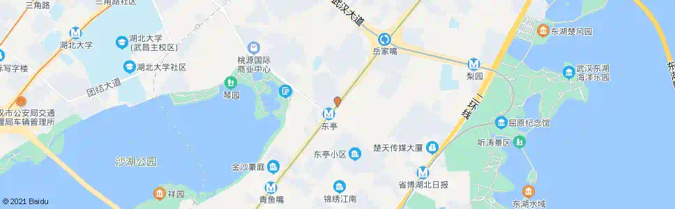 武汉中北路地铁东亭站_公交站地图_武汉公交_妙搜公交查询2025