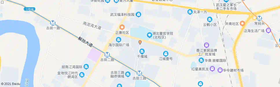 武汉古田三路南泥湾大道口_公交站地图_武汉公交_妙搜公交查询2025