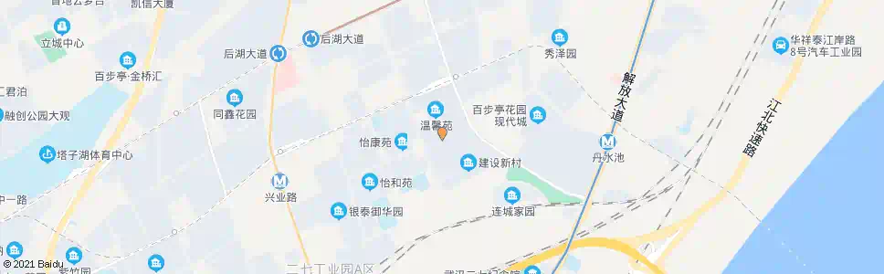 武汉安居西路温馨苑_公交站地图_武汉公交_妙搜公交查询2025