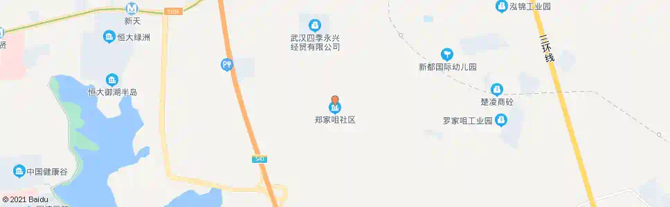 武汉永丰大道郑家咀_公交站地图_武汉公交_妙搜公交查询2025