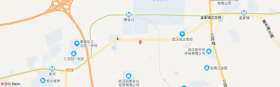 武汉董家店路什湖大道_公交站地图_武汉公交_妙搜公交查询2025