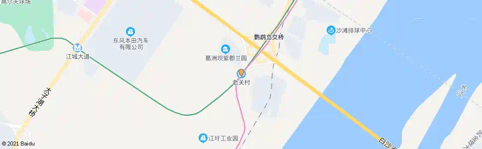 武汉老关村站_公交站地图_武汉公交_妙搜公交查询2025