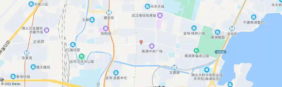 武汉文昌街文馨街_公交站地图_武汉公交_妙搜公交查询2025