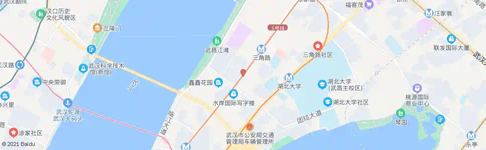 武汉和平大道武车路_公交站地图_武汉公交_妙搜公交查询2025