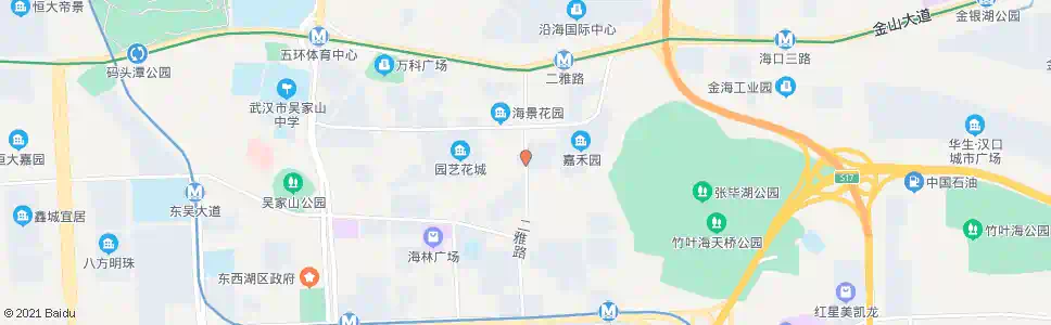 武汉二雅路吴祁街_公交站地图_武汉公交_妙搜公交查询2025