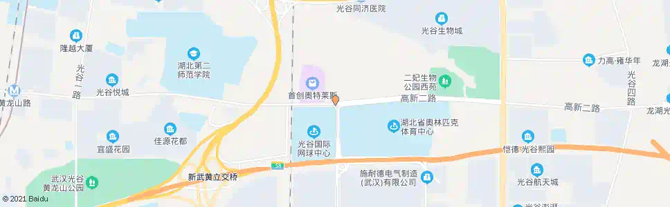 武汉高新二路佛祖岭一路_公交站地图_武汉公交_妙搜公交查询2025