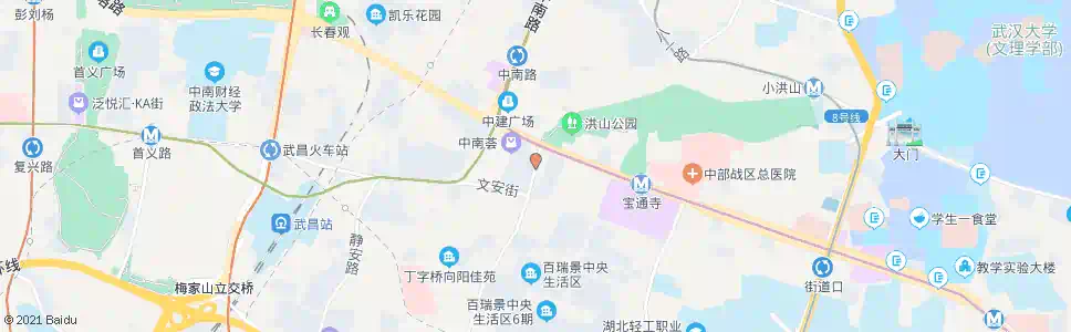 武汉丁字桥路武珞路口_公交站地图_武汉公交_妙搜公交查询2025