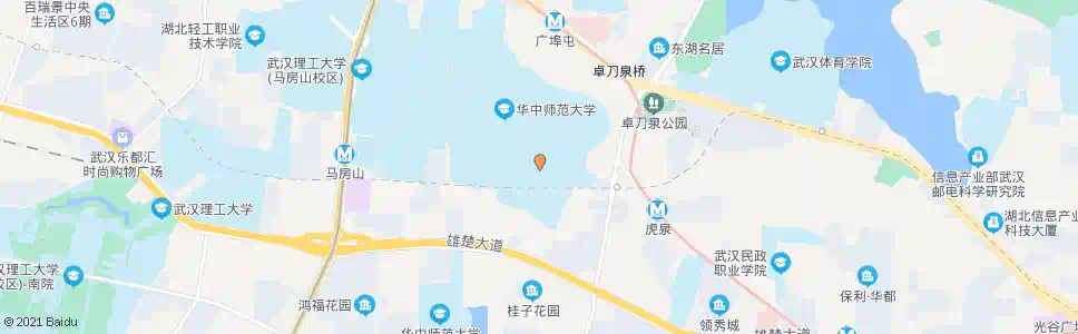 武汉雄楚大道陈家湾_公交站地图_武汉公交_妙搜公交查询2025