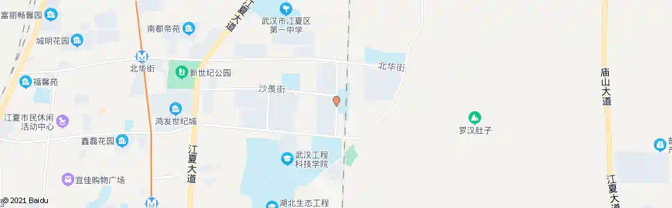 武汉新街城铁纸坊东站_公交站地图_武汉公交_妙搜公交查询2025