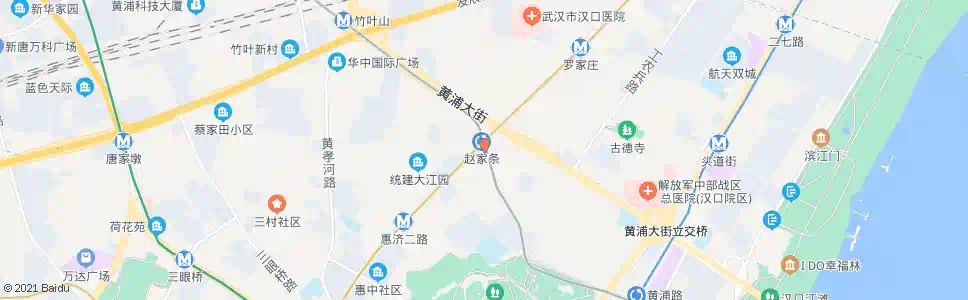 武汉赵家条站_公交站地图_武汉公交_妙搜公交查询2025