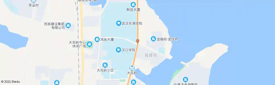 武汉红花路金樱街_公交站地图_武汉公交_妙搜公交查询2025
