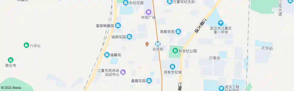 武汉北华街客运中心_公交站地图_武汉公交_妙搜公交查询2025