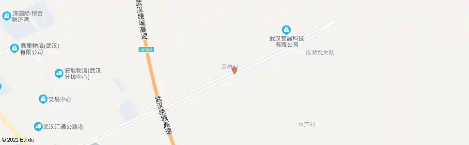 武汉新径路三仁村_公交站地图_武汉公交_妙搜公交查询2025