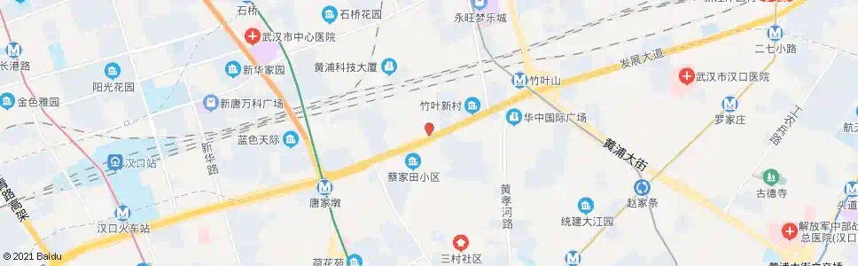 武汉雄楚大道艾格眼科_公交站地图_武汉公交_妙搜公交查询2025