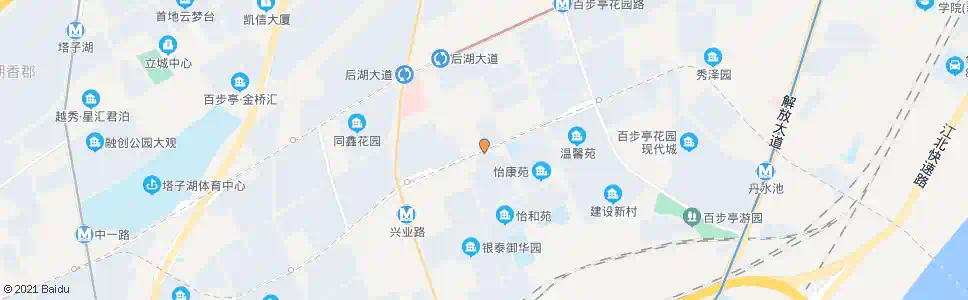 武汉兴业路怡康路_公交站地图_武汉公交_妙搜公交查询2025