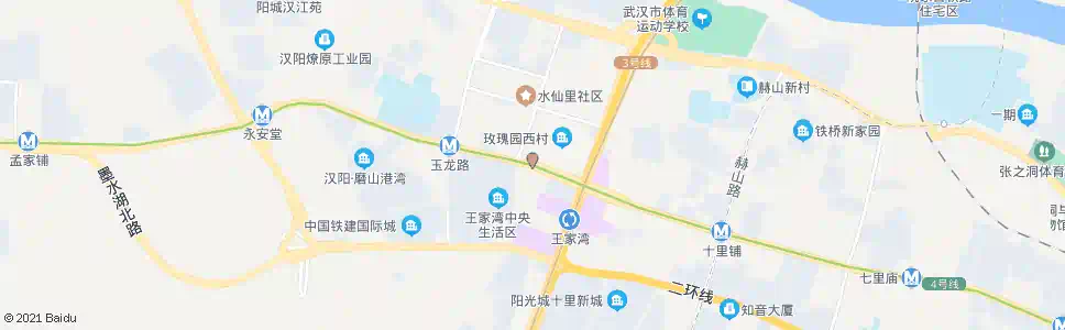 武汉汉阳大道好美家_公交站地图_武汉公交_妙搜公交查询2025