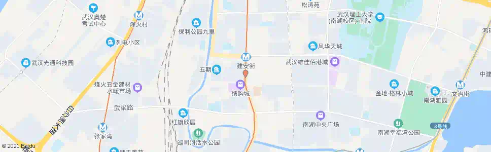 武汉恒安路富安街_公交站地图_武汉公交_妙搜公交查询2025