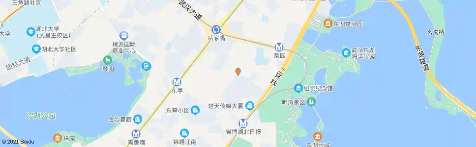 武汉翠柳街东亭路_公交站地图_武汉公交_妙搜公交查询2025