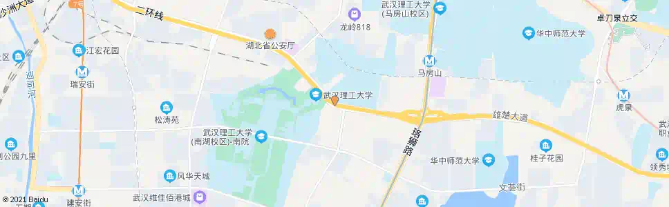 武汉雄楚大道省brt书城路站_公交站地图_武汉公交_妙搜公交查询2025