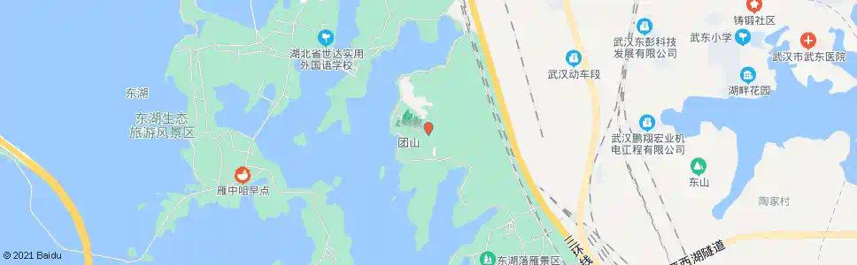 武汉花山大道肖家墆_公交站地图_武汉公交_妙搜公交查询2025