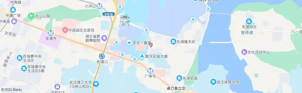 武汉广八路邱家村_公交站地图_武汉公交_妙搜公交查询2025