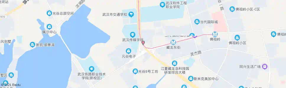 武汉光谷大道刘张湾_公交站地图_武汉公交_妙搜公交查询2025