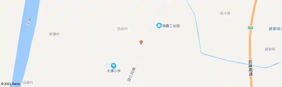 武汉黄武公路四合村_公交站地图_武汉公交_妙搜公交查询2025