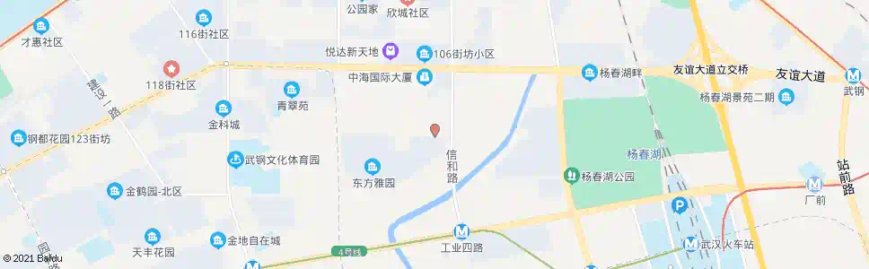 武汉信和路和平港路_公交站地图_武汉公交_妙搜公交查询2025