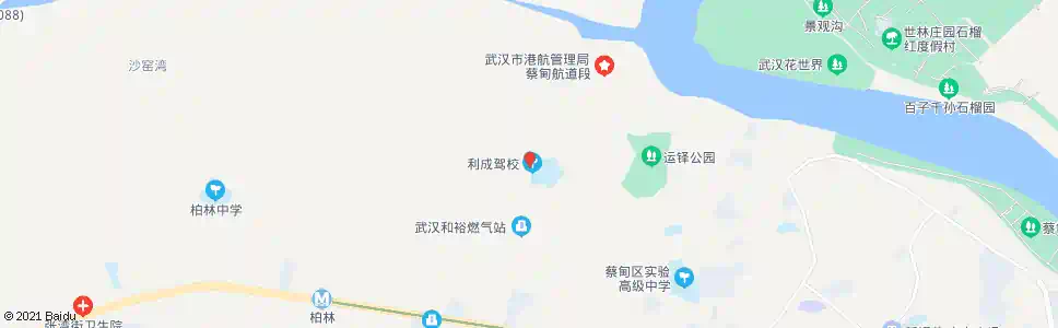 武汉西环路利成驾校_公交站地图_武汉公交_妙搜公交查询2025
