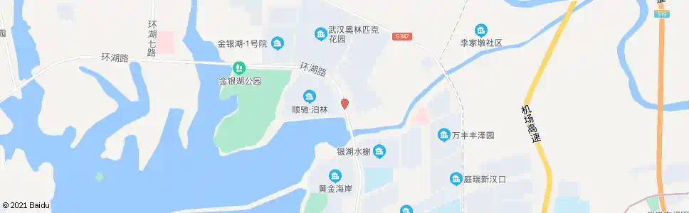 武汉环湖路环湖一路_公交站地图_武汉公交_妙搜公交查询2025