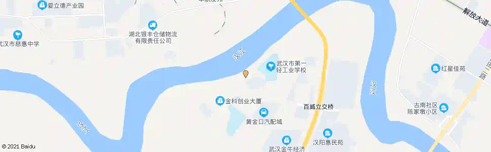 武汉沿河堤下黄金口_公交站地图_武汉公交_妙搜公交查询2025