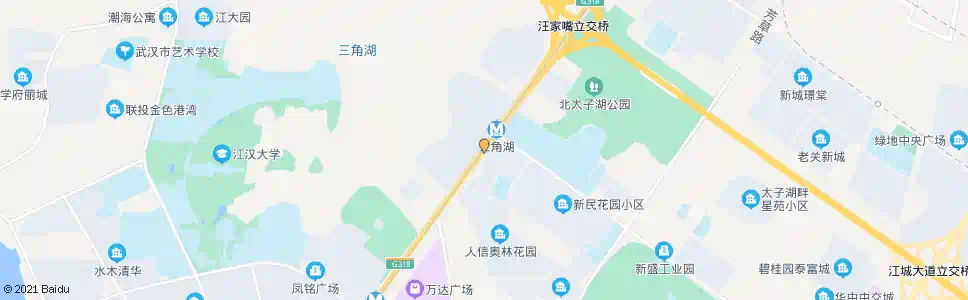 武汉东风大道金色岗湾_公交站地图_武汉公交_妙搜公交查询2025