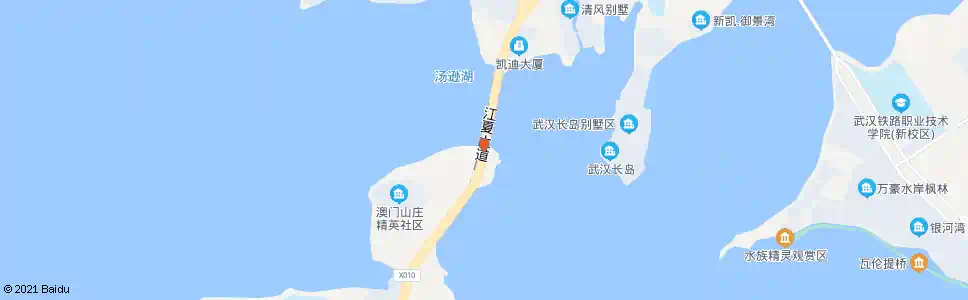 武汉江夏大道长岛_公交站地图_武汉公交_妙搜公交查询2025
