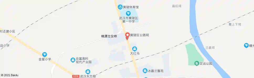 武汉木兰大街油岗_公交站地图_武汉公交_妙搜公交查询2025