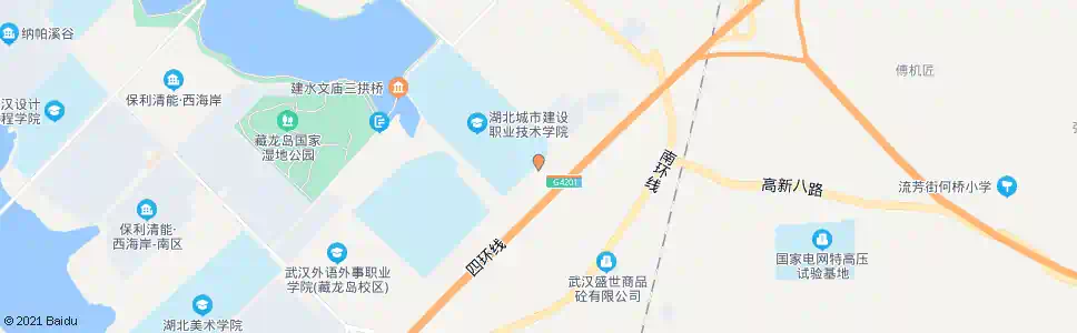 武汉环岛路小甘湾_公交站地图_武汉公交_妙搜公交查询2025